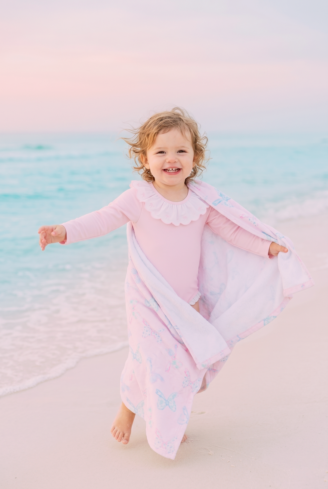 Pastel Bow Beach Towel