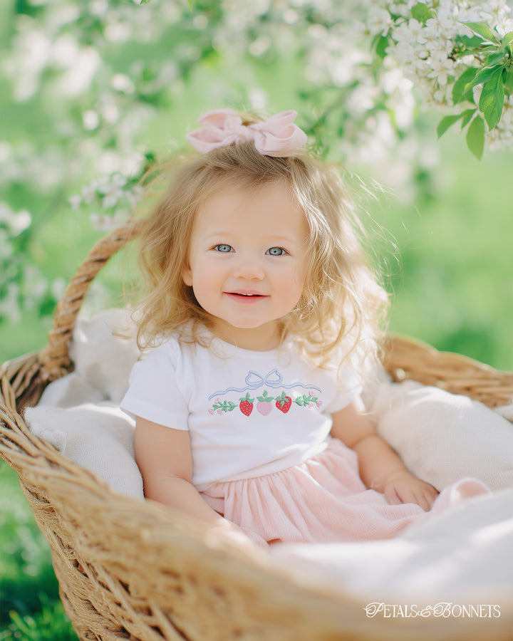 Strawberries &amp; Bow Floral