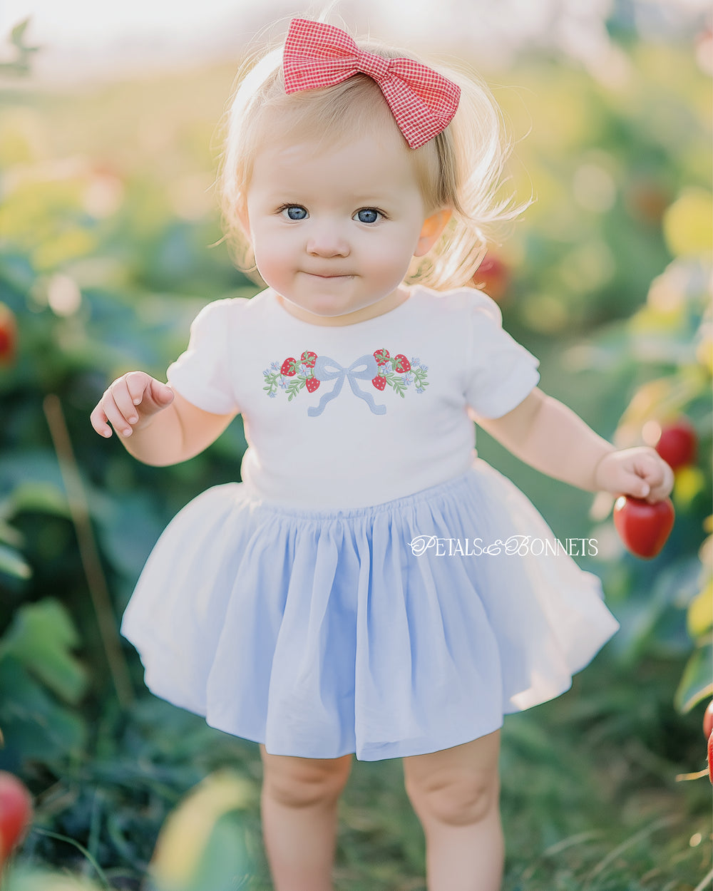 Strawberries & Bow