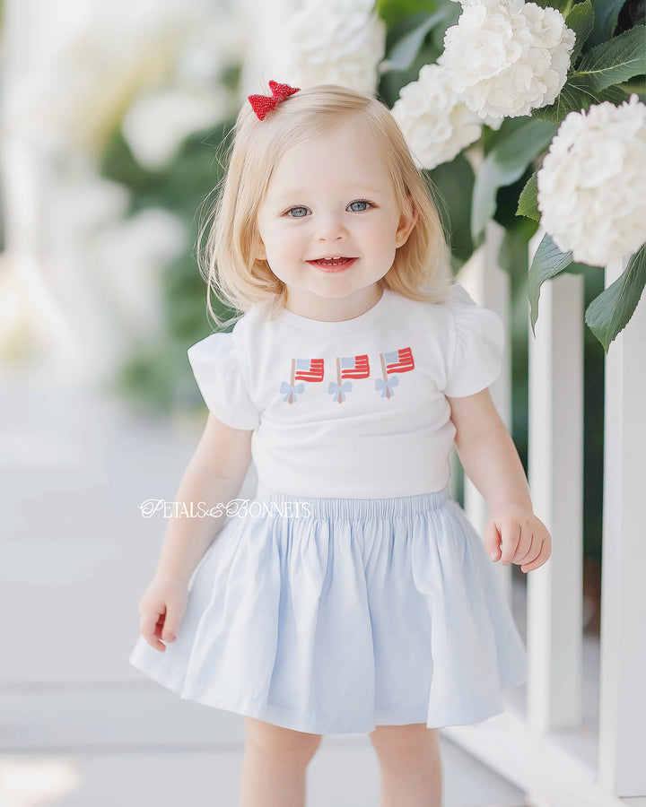 4th of July Flag &amp; Bow