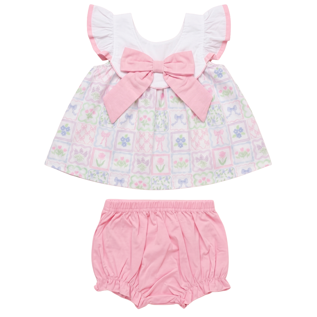 Preppy Patchwork Bloomer Set Pre-Order ETA August