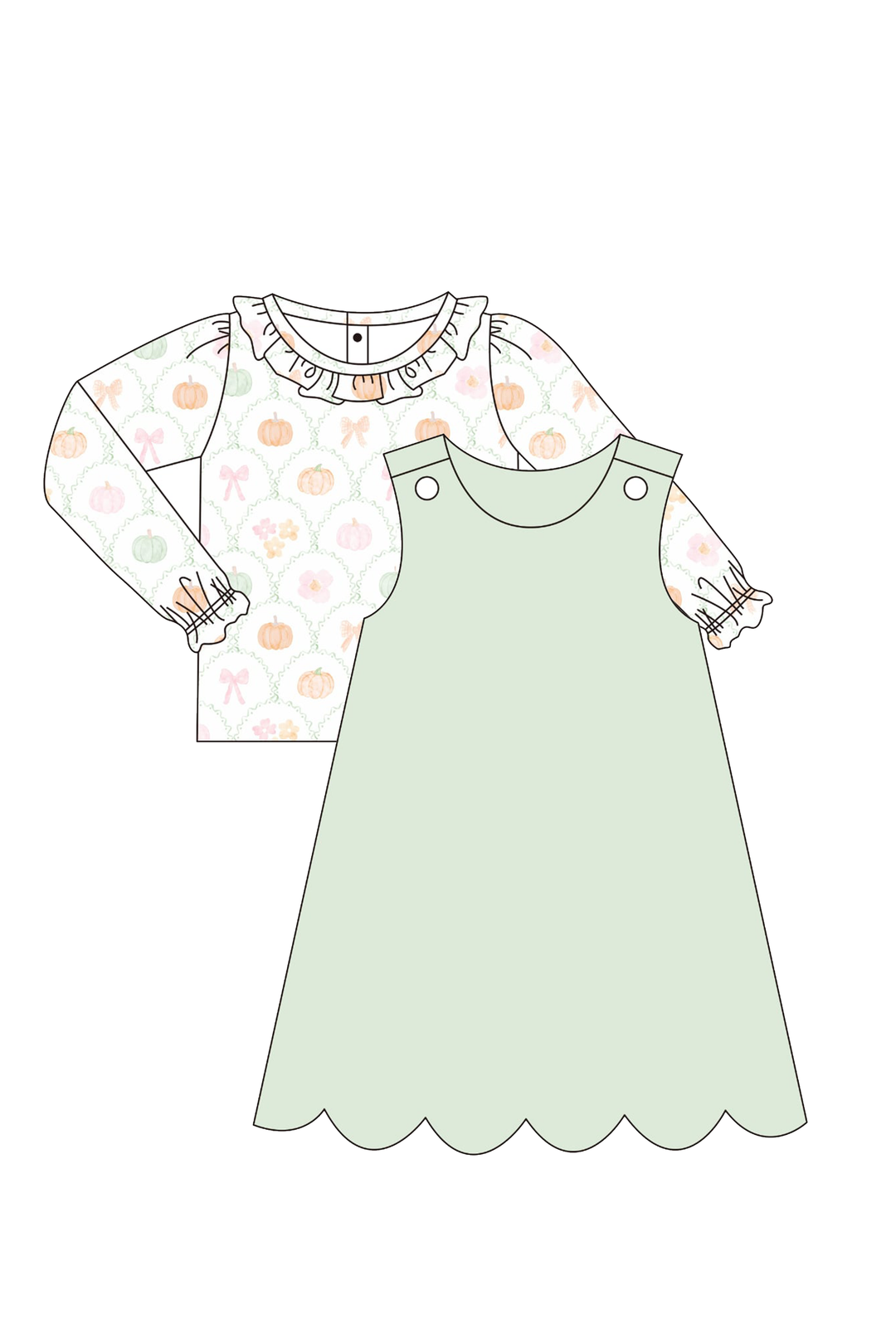 Little Harvest Girls Dress Preorder ETA September
