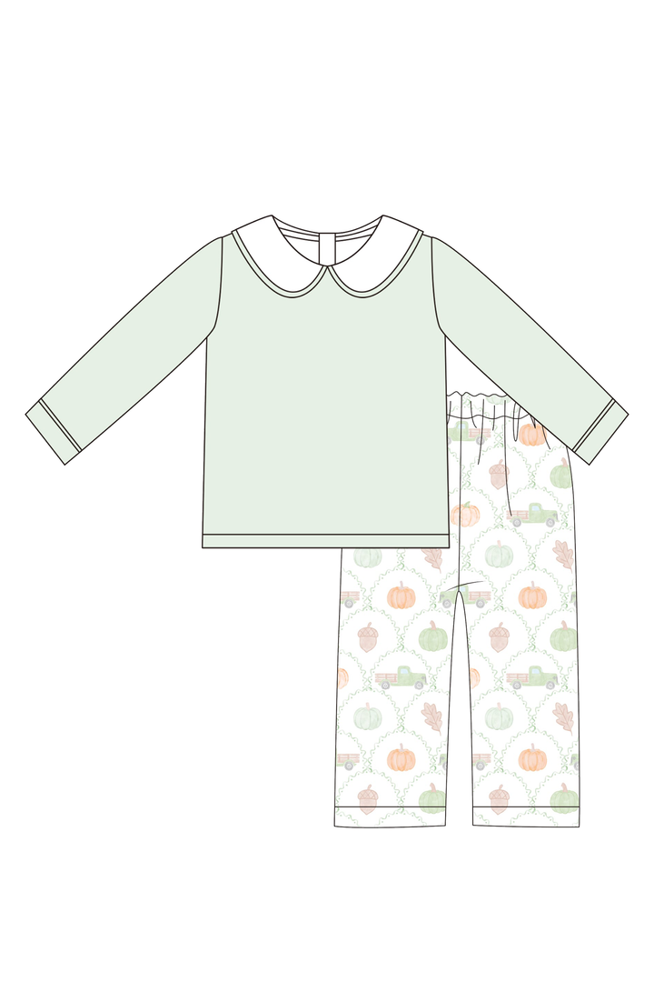 Little Harvest Boys Pant Set Preorder ETA September