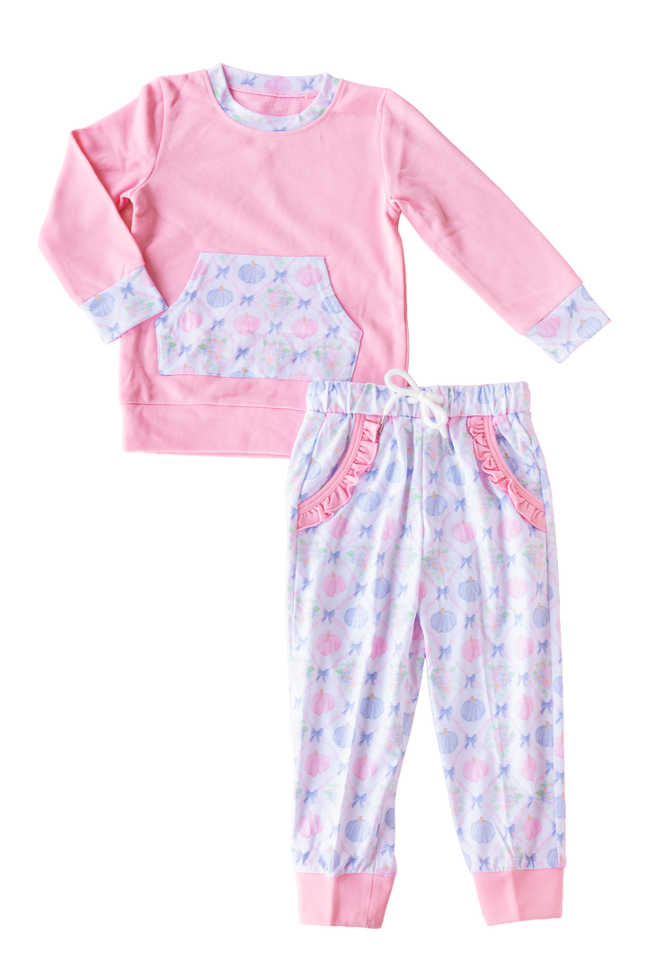 Sugarplum Pumpkins Girls Sweatshirt Set Preorder ETA September