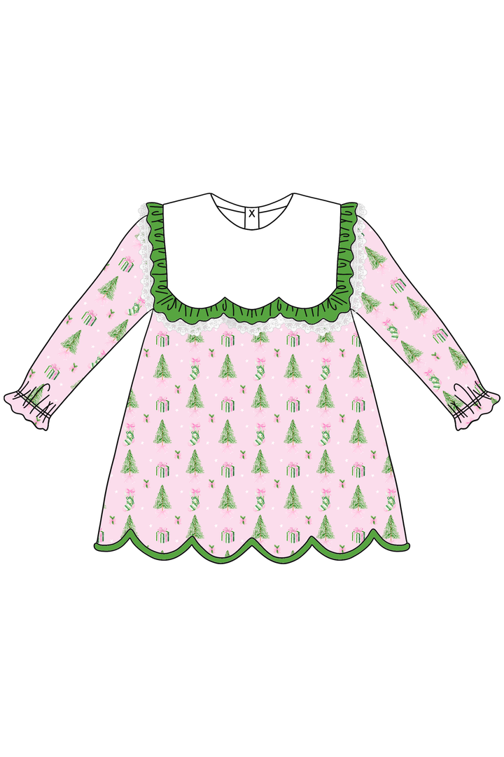 Little Christmas Charm Girls Dress Preorder ETA October