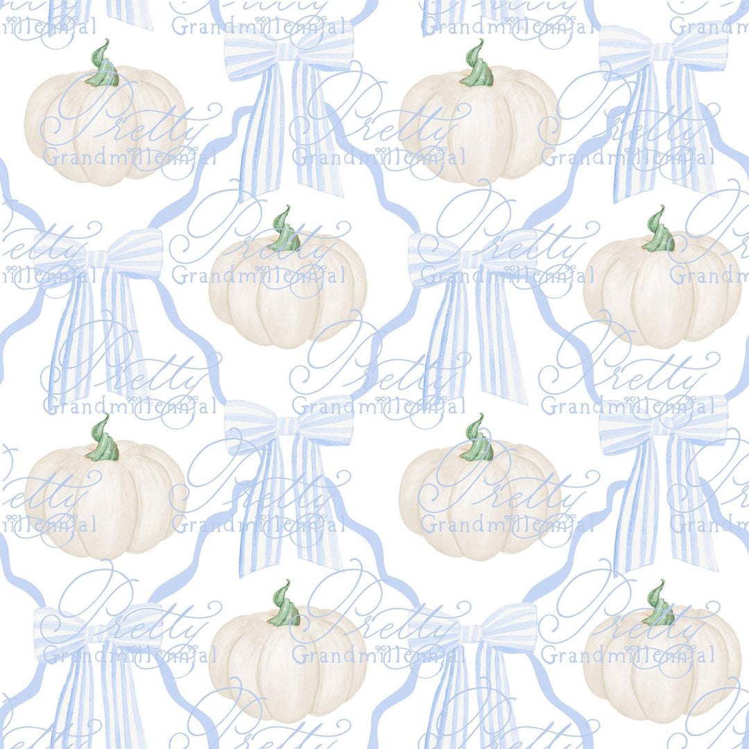 Pumpkin pattern, pumpkin fall print, seamless pattern, grandmillennial patterns, fall patterns, seamless fall pattern, trellis pattern - PrettyGrandmillennai