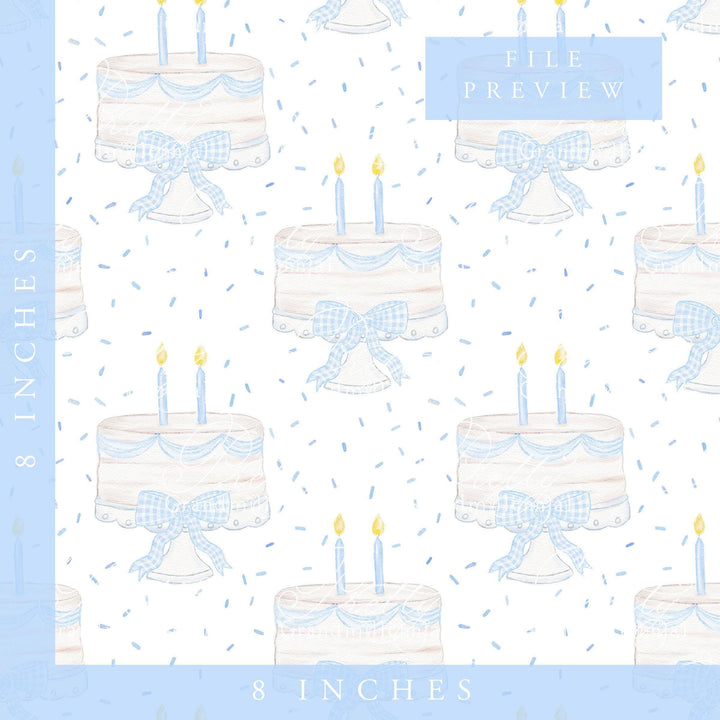 Birthday Cake Pattern With Sprinkles, sprinkles cake pattern, grandmillennial patterns, pattern shop, commercial use, birthday cake clipart - PrettyGrandmillennai