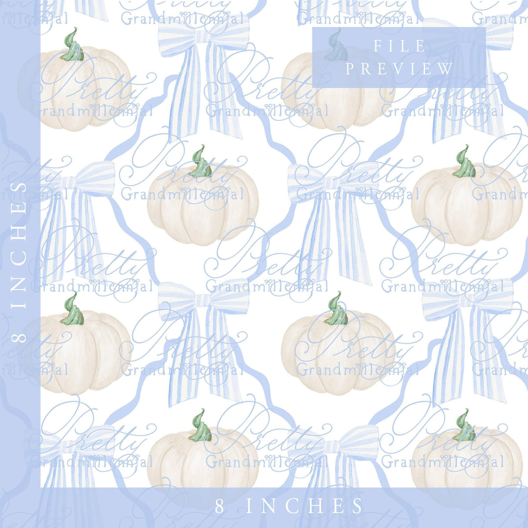 Pumpkin pattern, pumpkin fall print, seamless pattern, grandmillennial patterns, fall patterns, seamless fall pattern, trellis pattern - PrettyGrandmillennai