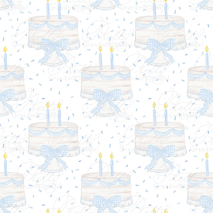 Birthday Cake Pattern With Sprinkles, sprinkles cake pattern, grandmillennial patterns, pattern shop, commercial use, birthday cake clipart - PrettyGrandmillennai