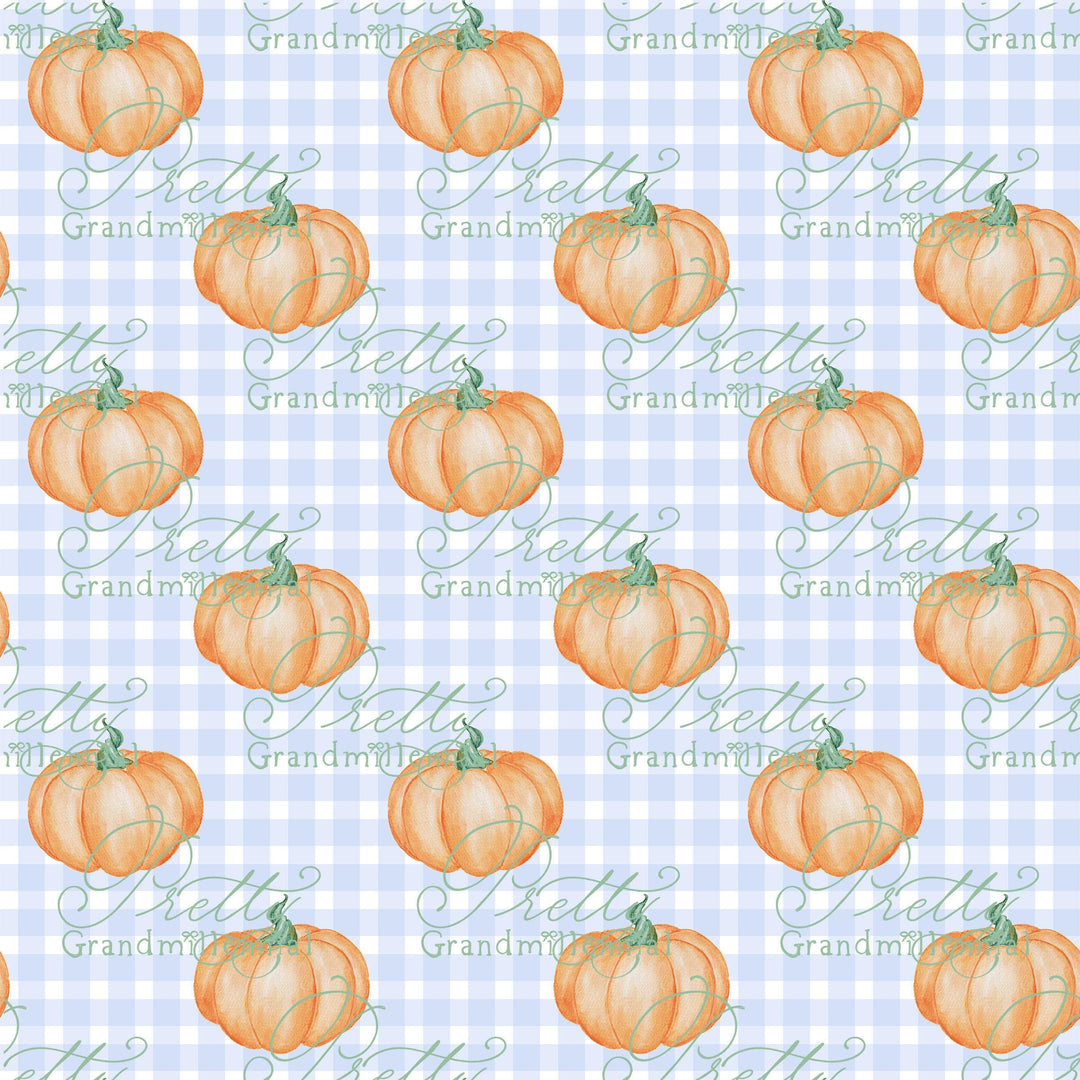 Pumpkin pattern, pumpkin fall print, seamless pattern, grandmillennial patterns, fall patterns, seamless fall pattern, trellis pattern - PrettyGrandmillennai