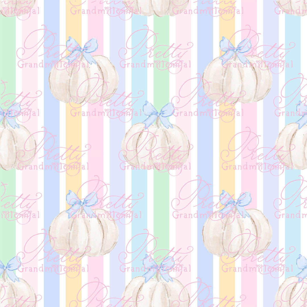 Grandmillennial pumpkin pattern, fall print, polka dot pumpkin pattern, commercial use patterns, fall print, fall pattern, autumn pattern - PrettyGrandmillennai