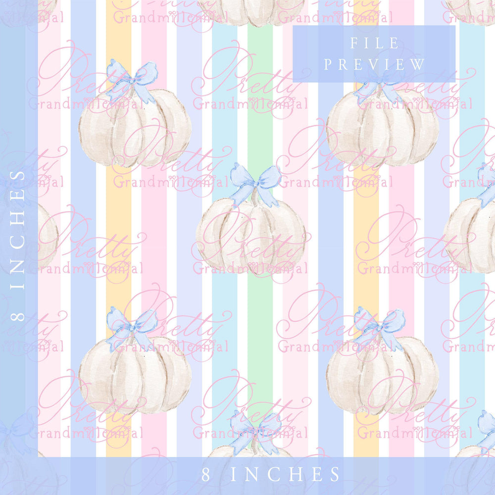 Grandmillennial pumpkin pattern, fall print, polka dot pumpkin pattern, commercial use patterns, fall print, fall pattern, autumn pattern - PrettyGrandmillennai