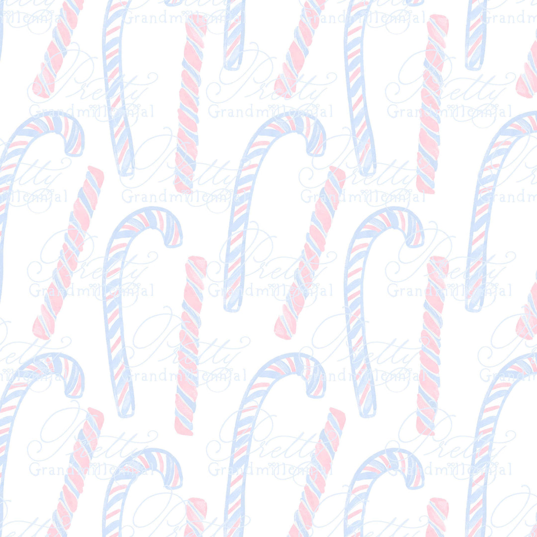 Christmas Watercolor Candy pattern, Christmas candy clipart, Christmas candy pattern, seamless pattern, commercial use clipart, candies - PrettyGrandmillennai